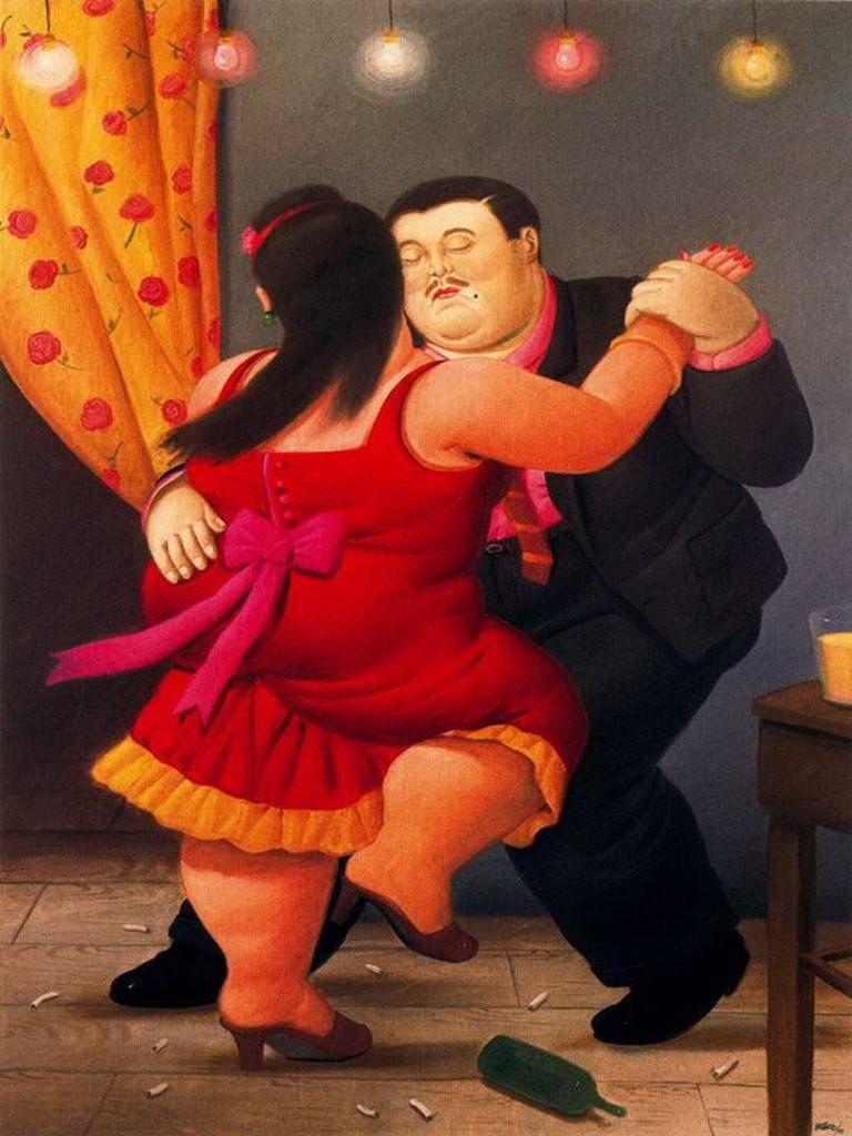 Por Amor al Arte Fernando Botero Oil Paintings